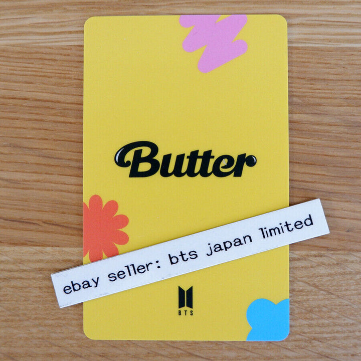 BTS Jungkook Butter Soundwave Lucky draw Official Photocard PC Photo card JK