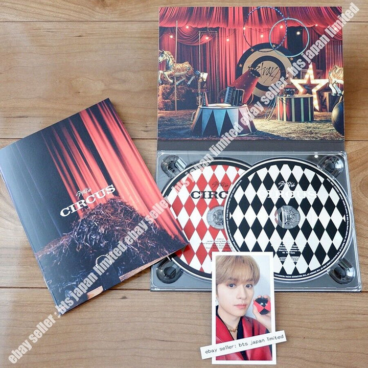 Stray Kids Lee Know CIRCUS Official A ver. CD + Photocard set maniac PC