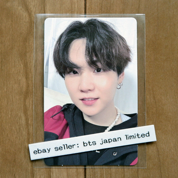 BTS SUGA MAP OF THE SOUL ON:E Blu-ray Official Photocard Photo card PC