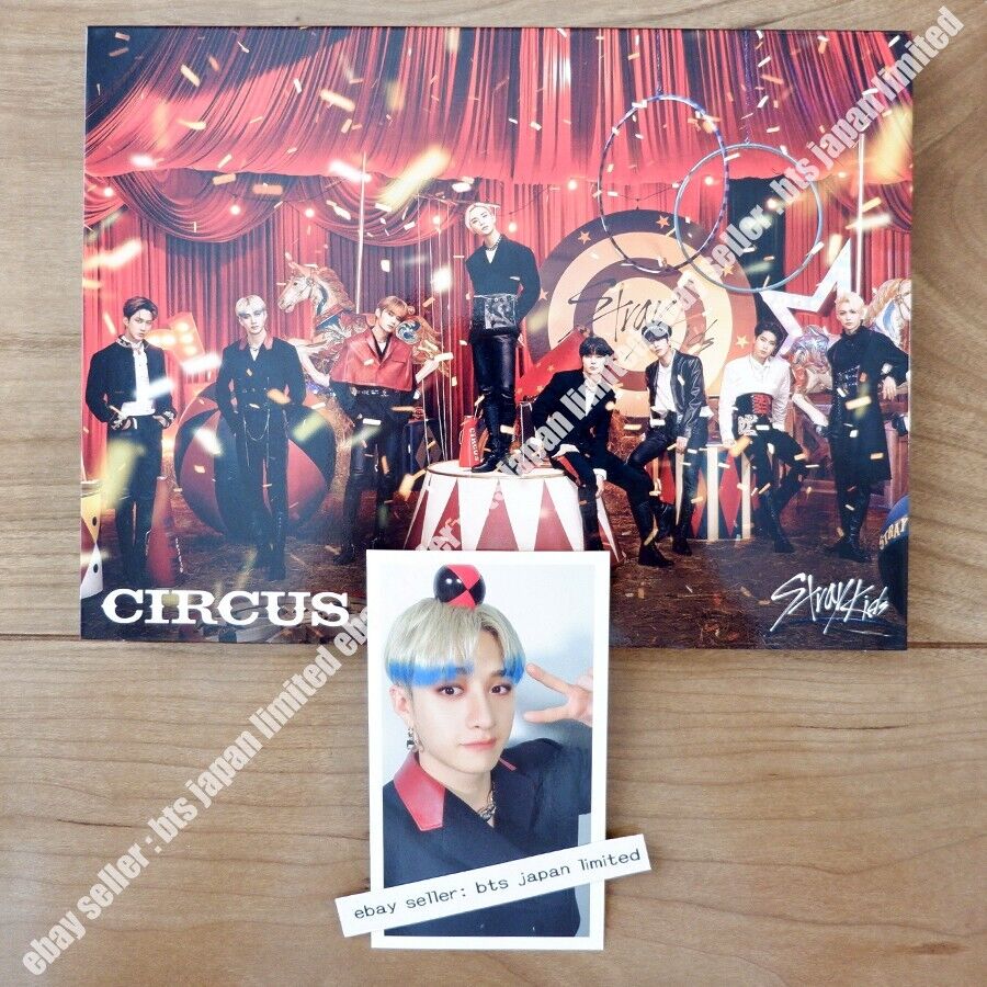 Stray Kids Bang Chan CIRCUS Official A ver. CD + Photocard set maniac PC