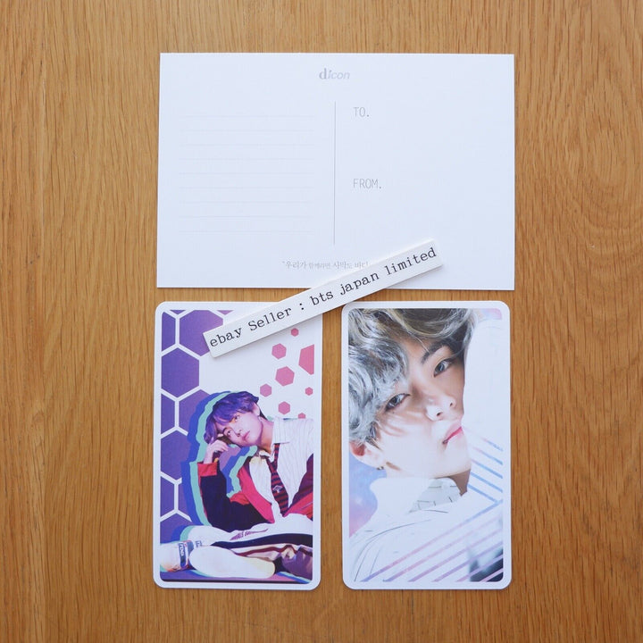 BTS V  Dicon BEHIND THE SCENE JAPAN Original EDITION 3 cards ONLY PC