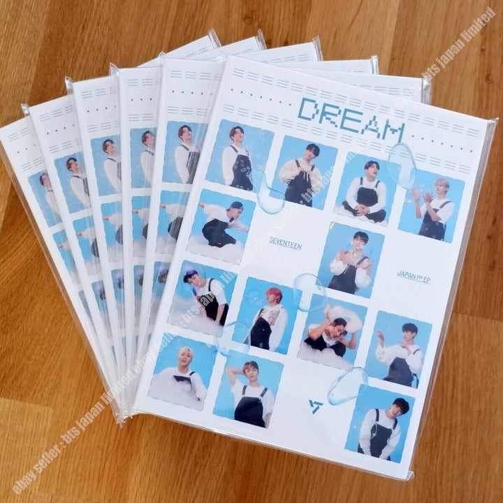 Diecisiete DREAM CARAT ver. 1CD + 1BD + Folleto abierto NO con tarjeta fotográfica 