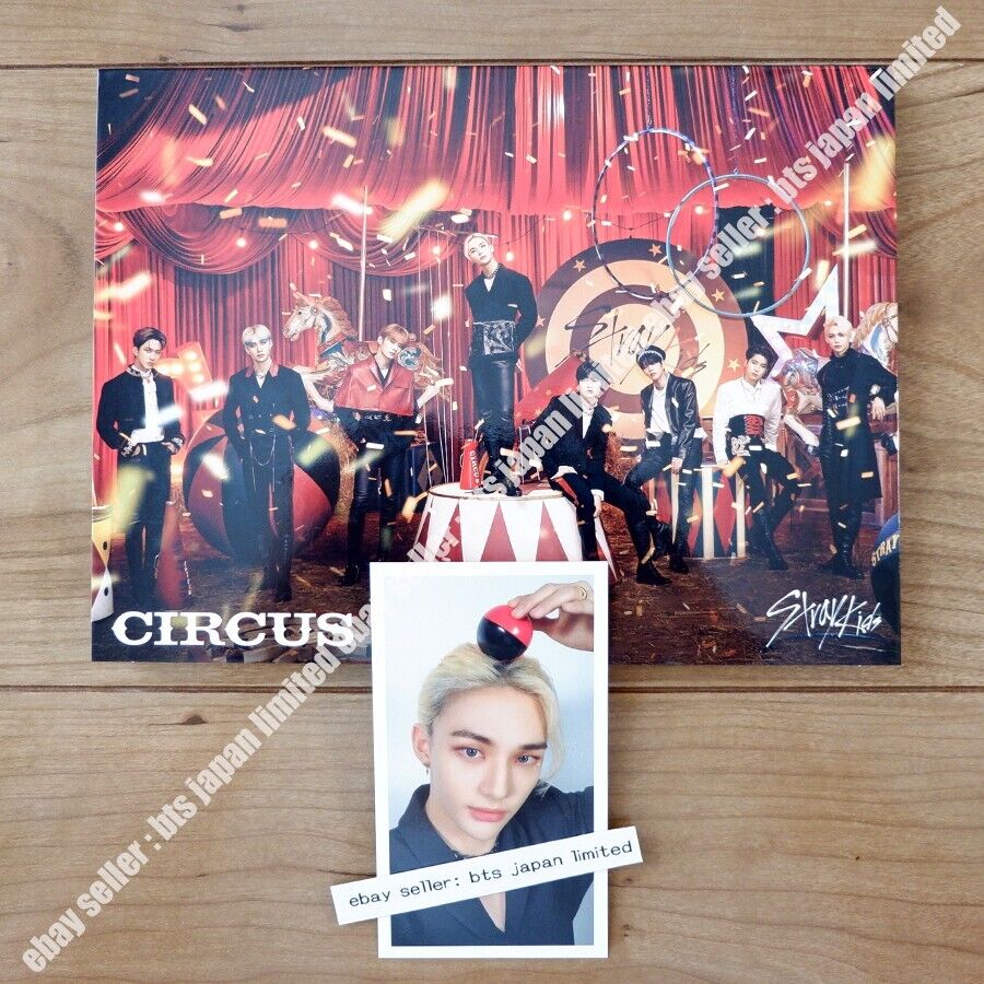 Stray Kids Hyunjin CIRCUS Official A ver. CD + Photocard set maniac PC