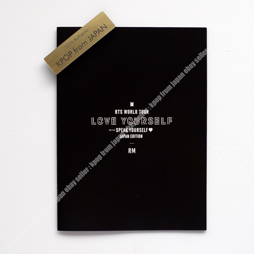 RM BTS 2017 THE WINGS TOUR + 2019 LYS SYS TOUR Japan edition Photobook set