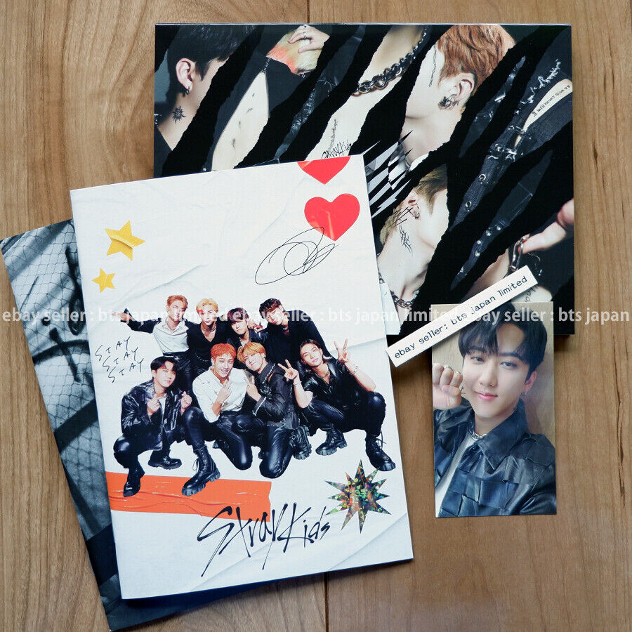 Stray Kids Changbin Scars / Thunderous Official Limited C ver. + Conjunto de tarjetas fotográficas 