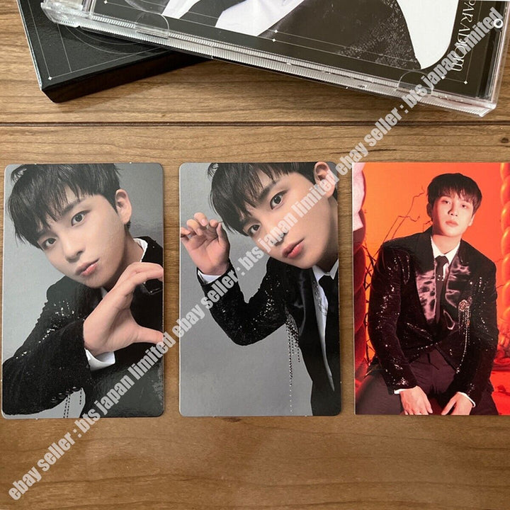 ATEEZ JONGHO EL MUNDO EP. PARADIGM Photocard 2 Solo ver. + Registros de la torre POB 