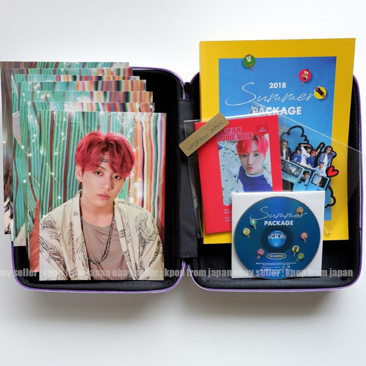 Paquete de verano BTS 2018 en Saipan con juego completo de guía JUNGKOOK JK 