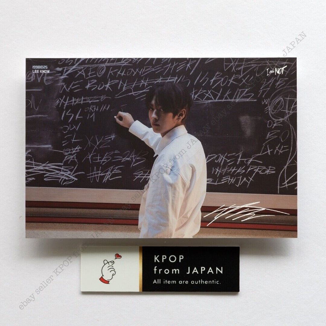 Lee Know Stray kids I AM NOT WHO Official Post card set 6pcs POB Preorder