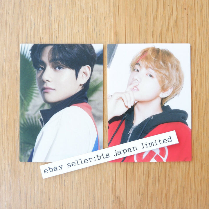 BTS V BTS, THE BEST FC edition Official 2 Photo cards ONLY PC Fan club