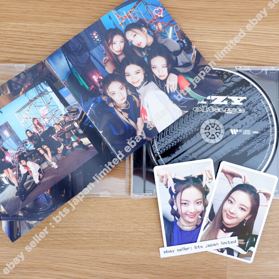 ITZY Lia Voltage MIDZY Japan ver + Official 2 Photocards PCS Fan club