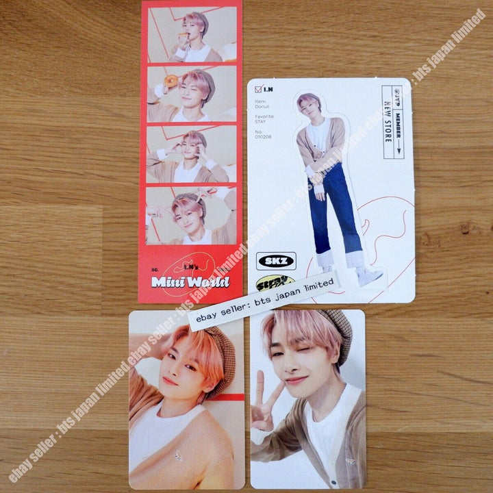 I.N Stray kids SKZ's Mini World 2023 season's greeting Photocard set SKZ