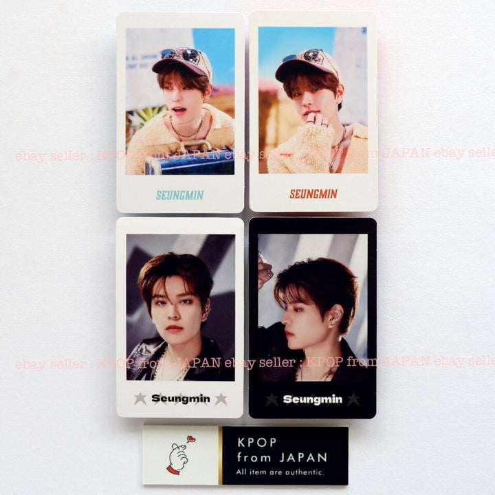 Seungmin Stray kids 5star Dome Tour ver. JYP POPUP ver. Official photocard set