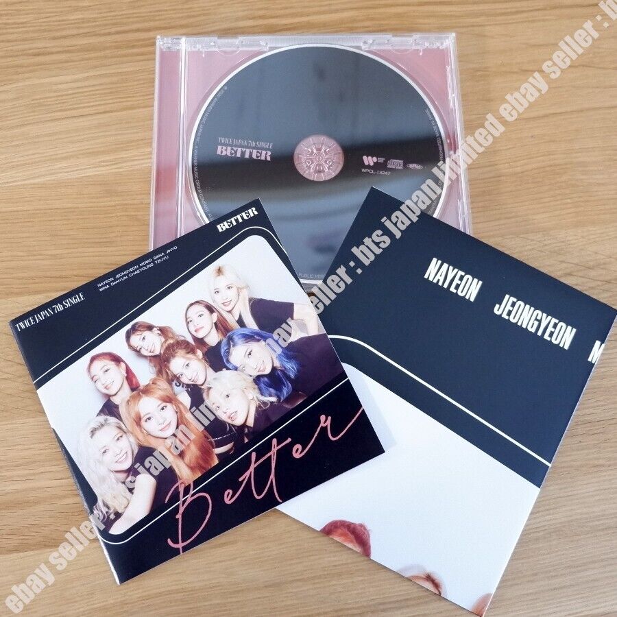 TWICE SANA "BETTER" ONCE ver. + IC Sticker + Postar + 2Photo card