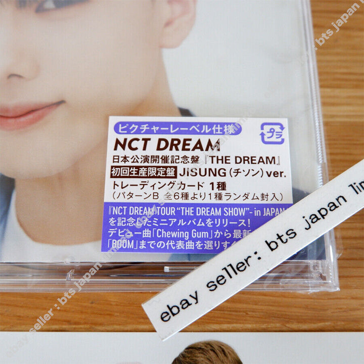 NCT DREAM THE DREAM JISUNG ver First Limited Edition CD + 1 Random PhotoCard