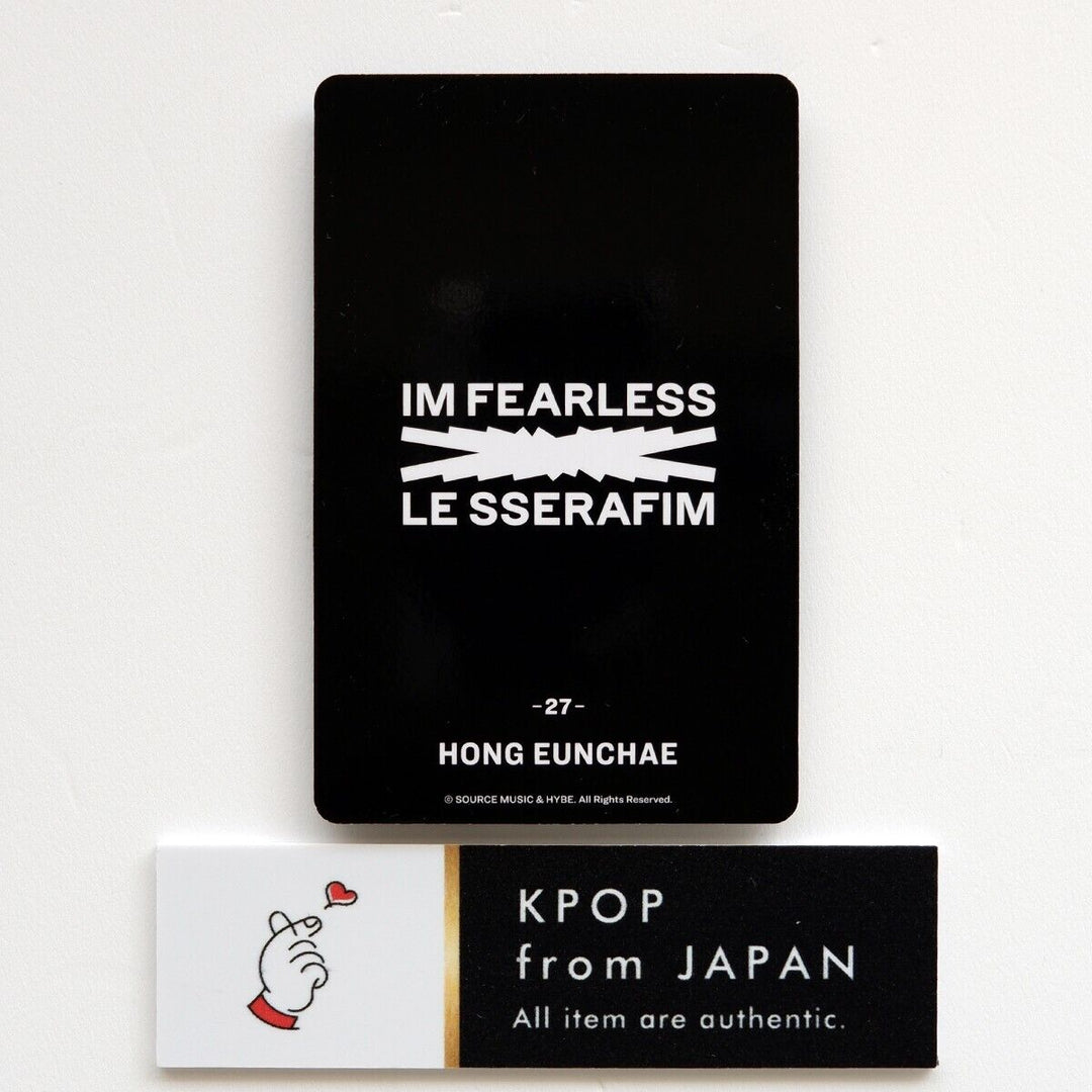 Eunchae LE SSERAFIM FEARLESS Weverse japan photocard Complete set LESSERAFIM