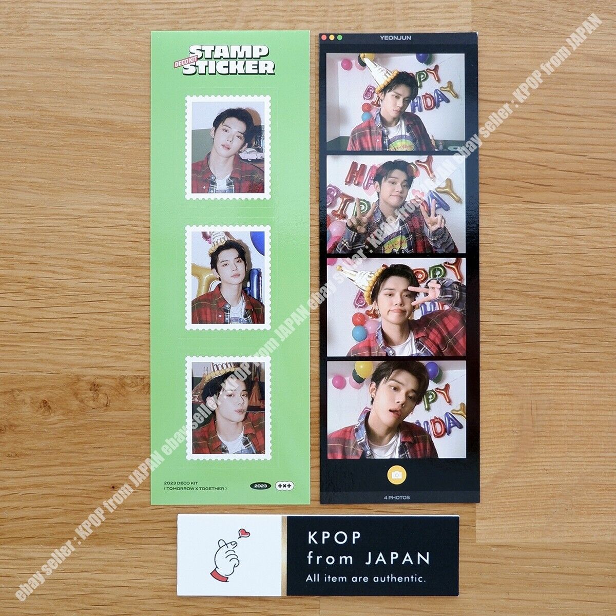 Yeonjun outlets deco kit photocard