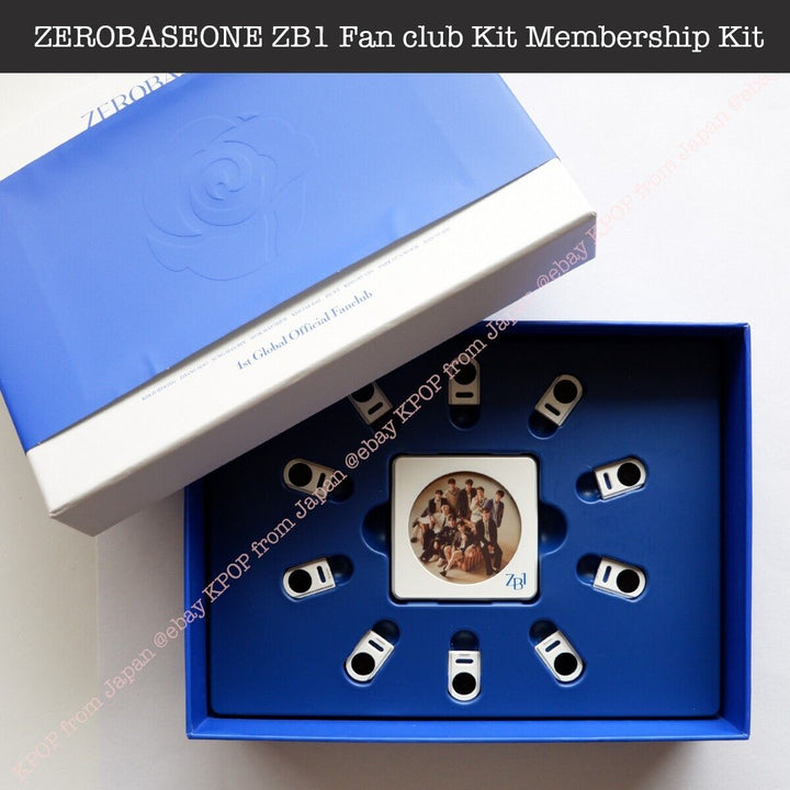 ZEROBASEONE ZB1 Fan club Kit Membership Kit Membership card Removed