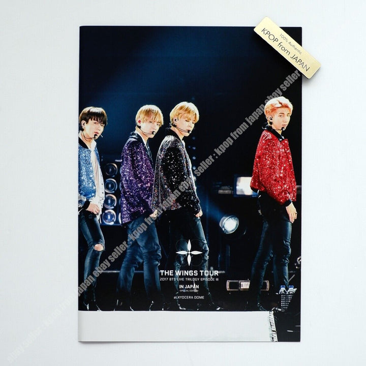 BTS 2017 LIVE TRILOGY EPISODIO III THE WINGS TOUR Edición japonesa 2DVD 7fotolibro 