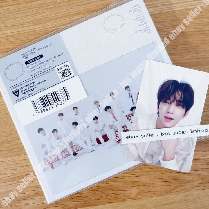 SEVENTEEN JOSHUA 24H Limited Edition B Ver. CD + Photocard + Book let Photo card