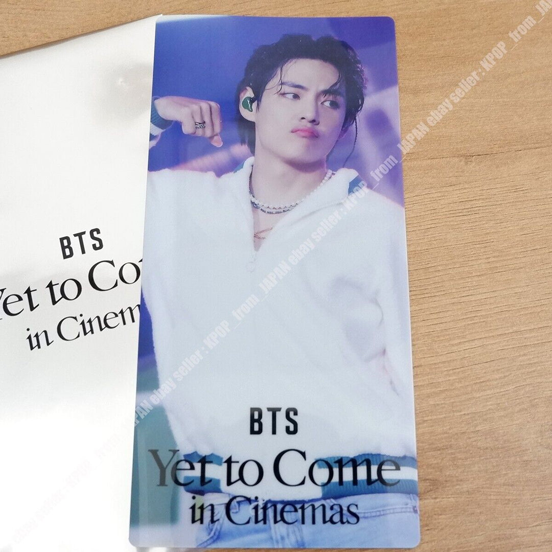 Taehyung V BTS Yet to Come in cinemas Official Ticket Holder + Photocard cinema