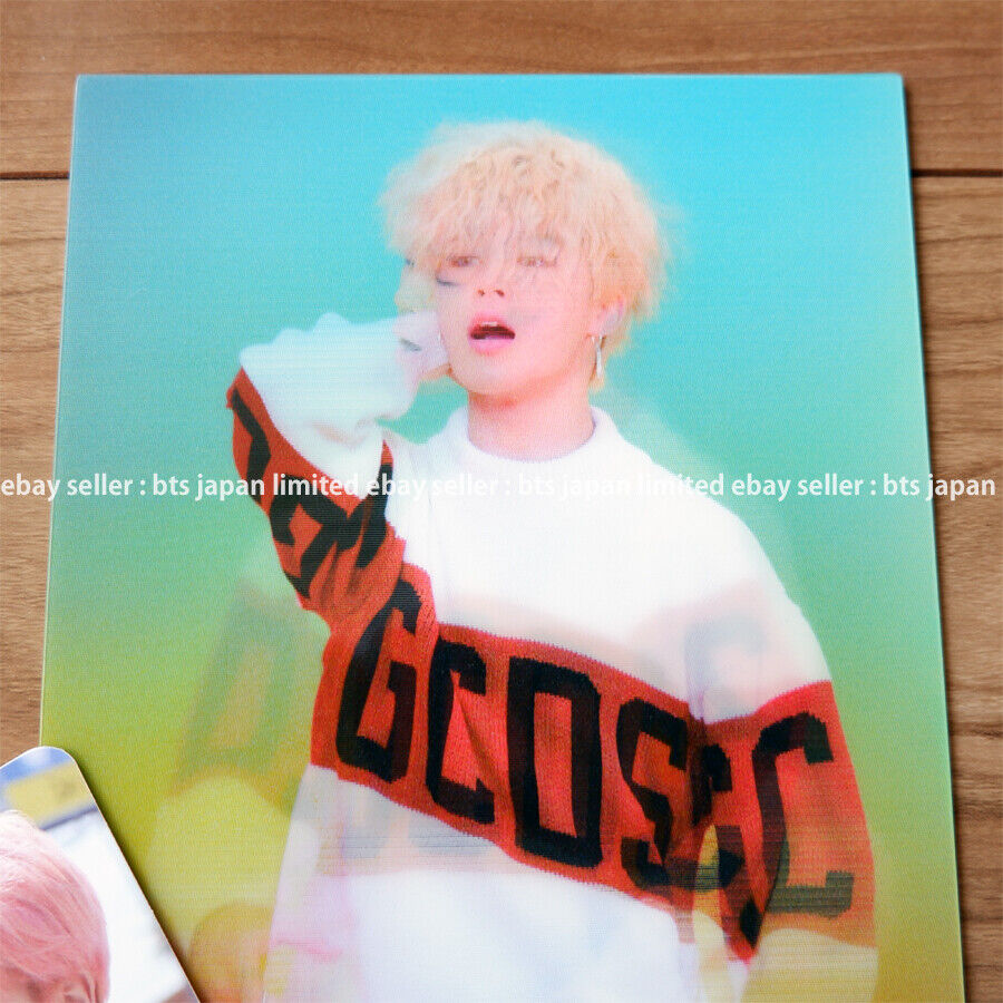 BTS JIMIN DICON Vol.2 BEHIND Japan Special Edition Lenticular + Photocard set PC