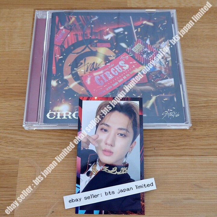 Stray Kids Changbin CIRCUS Oficial Normal ver. CD + Photocard set maniac PC 