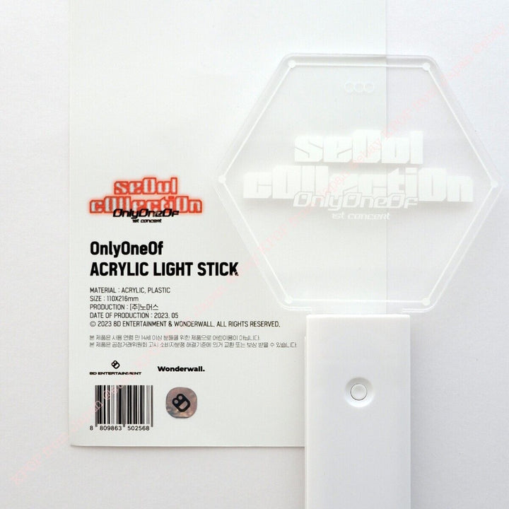 OnlyOneOf Seoul collection 1st concert Official Acrylic Light Stick onlyoneof