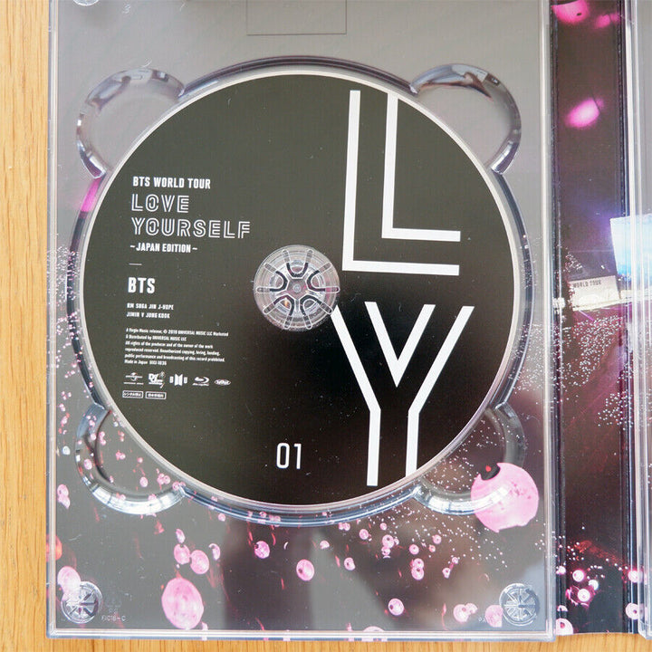 BTS Official LOVE YOURSELF JAPAN Blu-ray Region Free