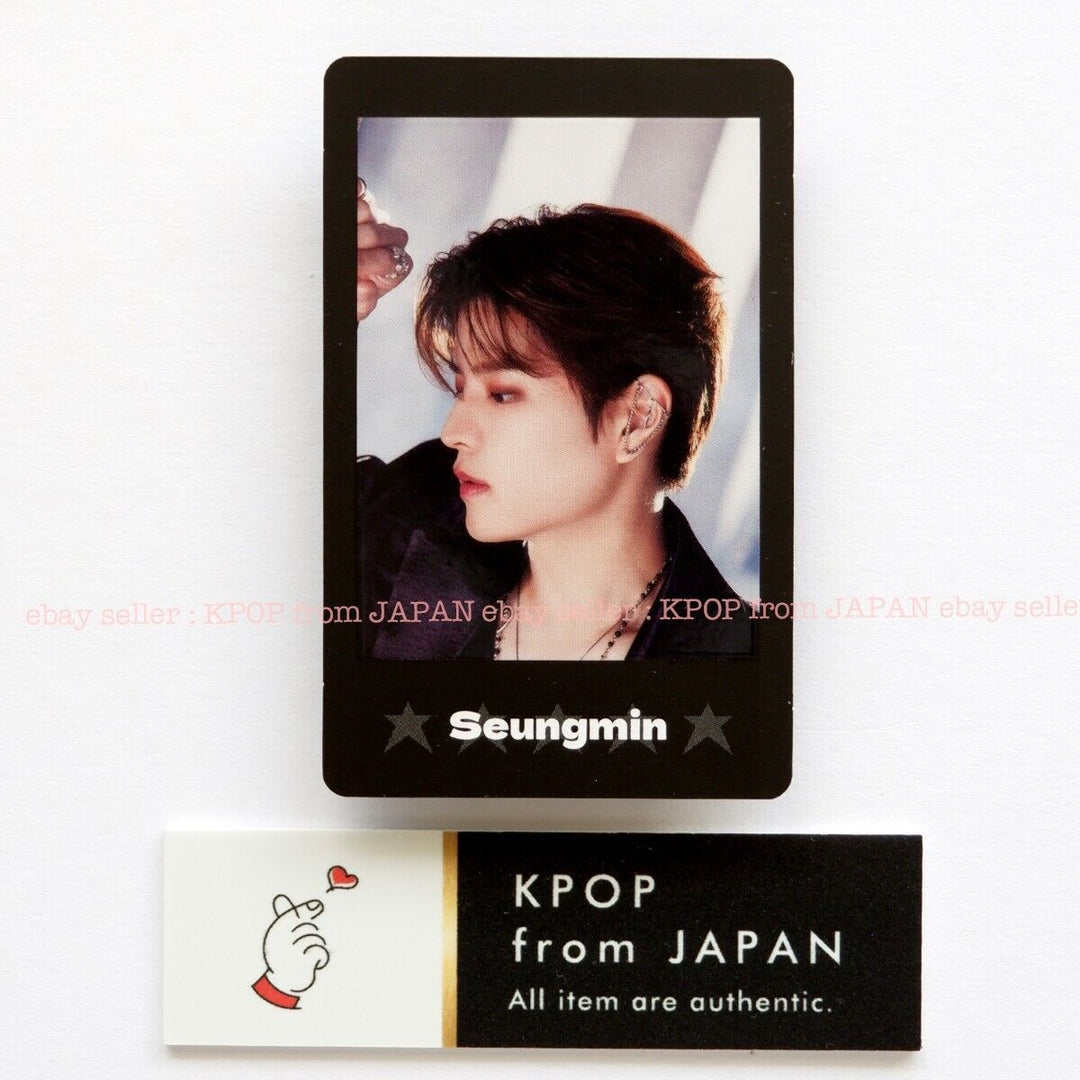 Seungmin Stray kids 5star Dome Tour ver. JYP POPUP ver. Official photocard set