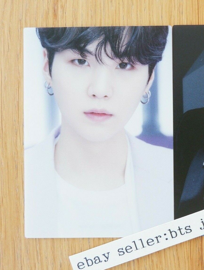 BTS SUGA BTS, THE BEST Normal edition Official 2 Photo cards ONLY PC