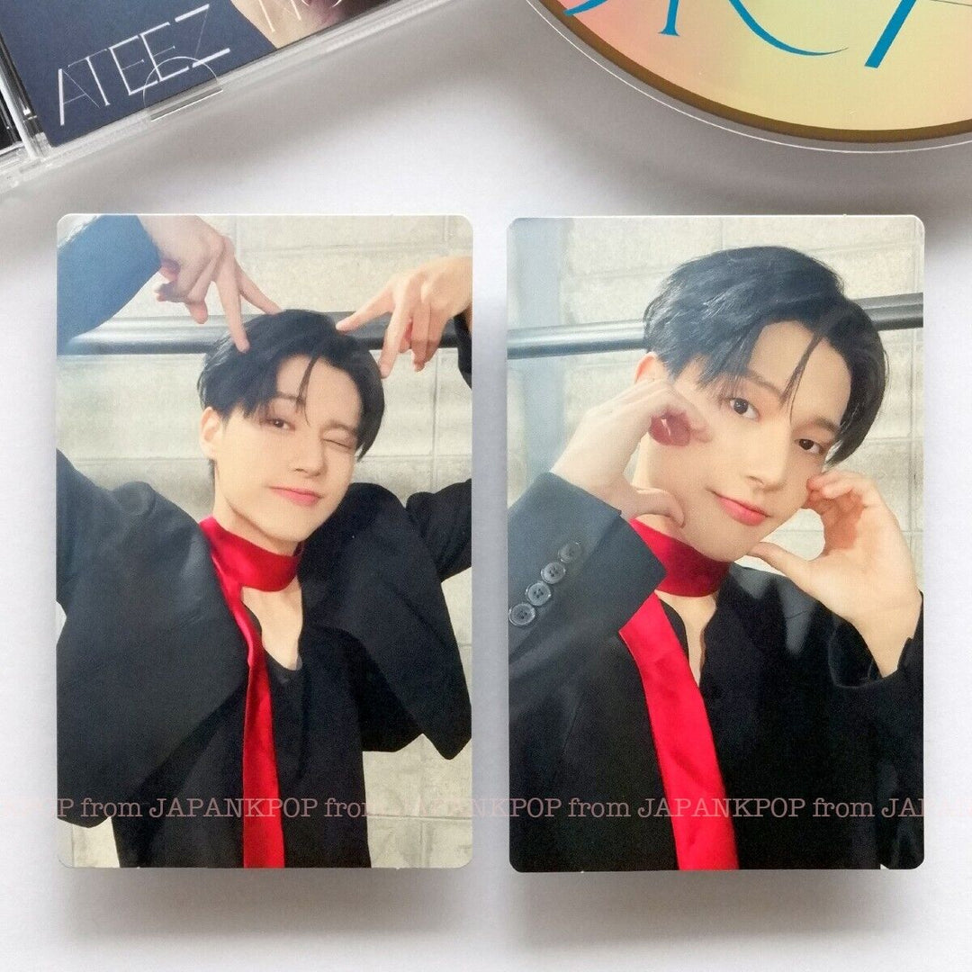 WOOYOUNG ATEEZ JAPAN NOT OKAY Solo ver. CD + 2Photocards Complete set Photocard