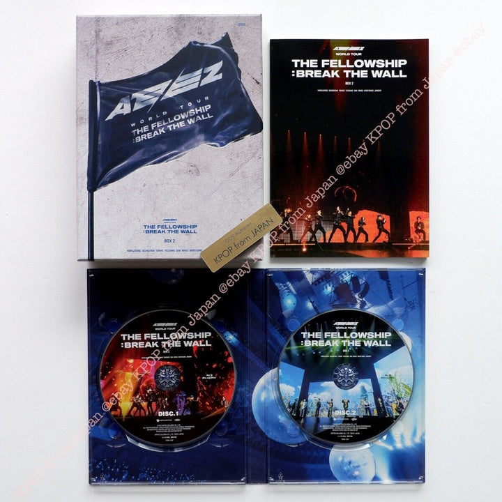 ATEEZ WORLD TOUR THE FELLOWSHIP: BREAK THE WALL BOX2 Blu-Ray ver. BD 