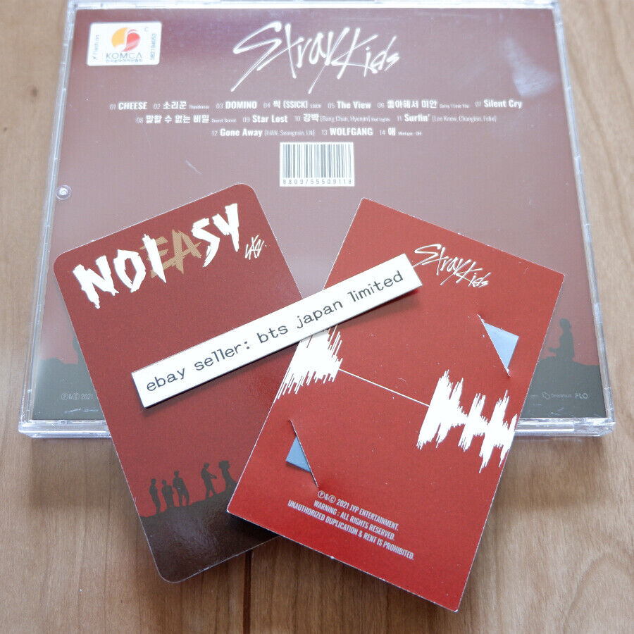 Stray kids Lee Know NOEASY Jewel case CD + Photocard + Frame Photo set