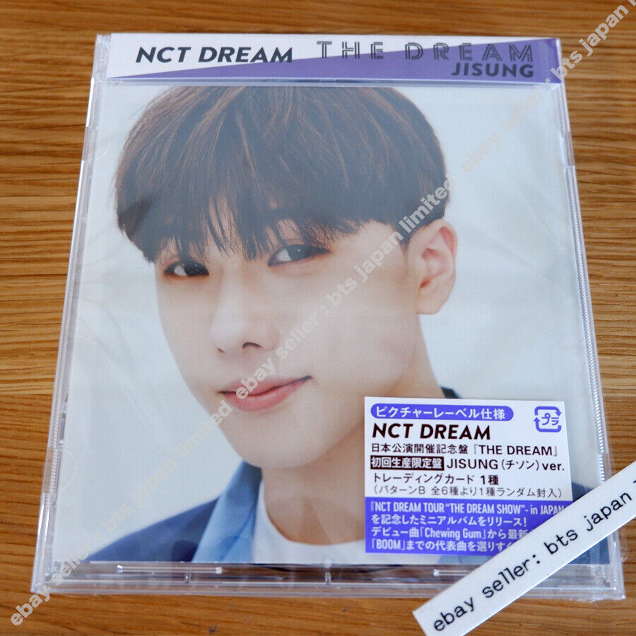 NCT DREAM THE DREAM JISUNG ver First Limited Edition CD + 1 Random PhotoCard