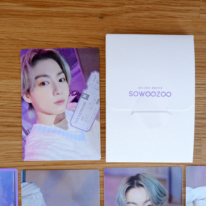 BTS JUNGKOOK SOWOOZOO 2021 Official Mini Photo card SET 8card + 1Special 9pcs JK