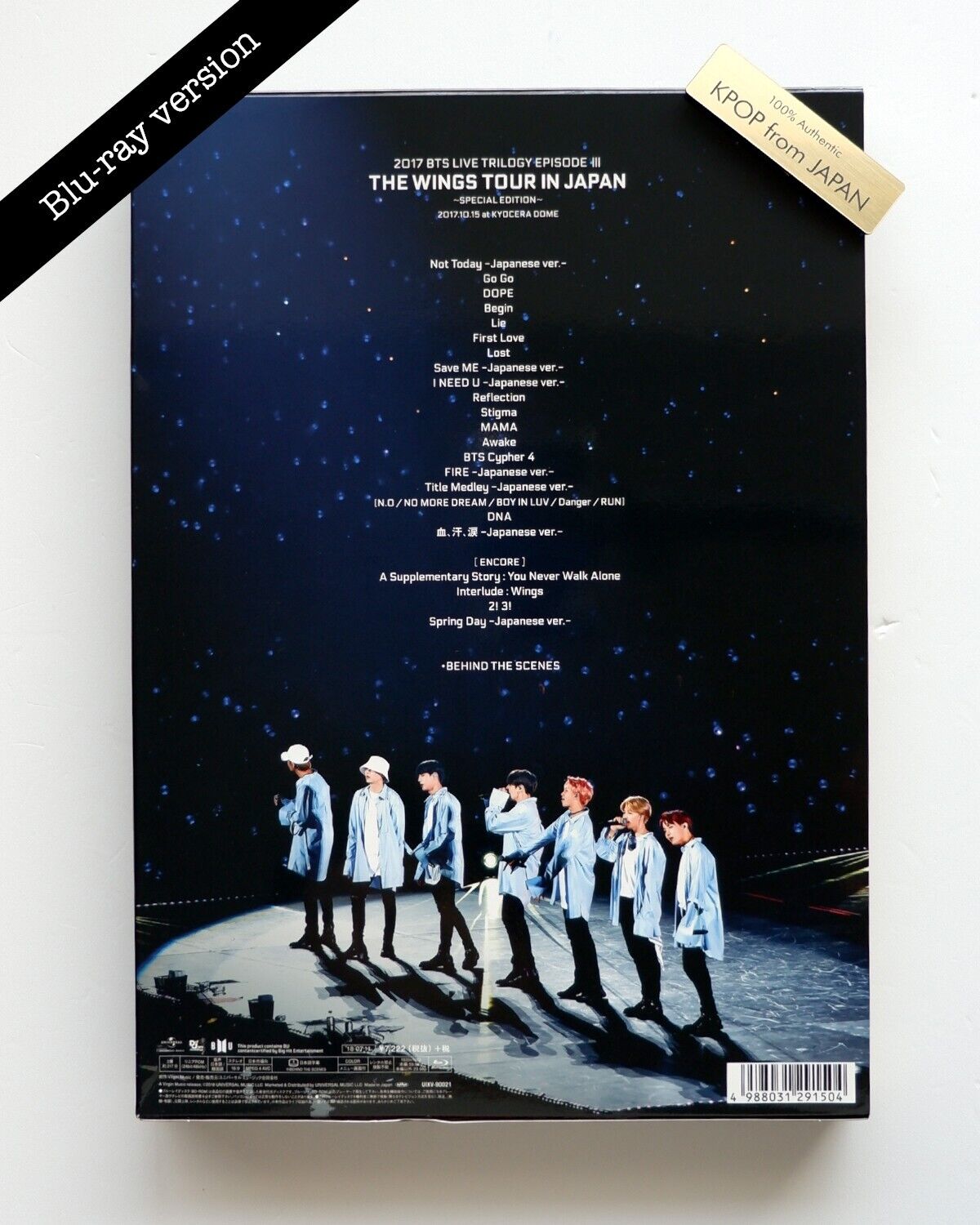 BTS 2017 LIVE TRILOGY EPISODE III THE WINGS TOUR Japan Blu ray ver. 7p –  world-store