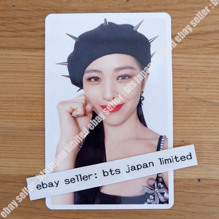 ITZY Ryujin Blah Blah Blah MIDZY Japón ver + 3 tarjetas fotográficas oficiales PCS Fan club 