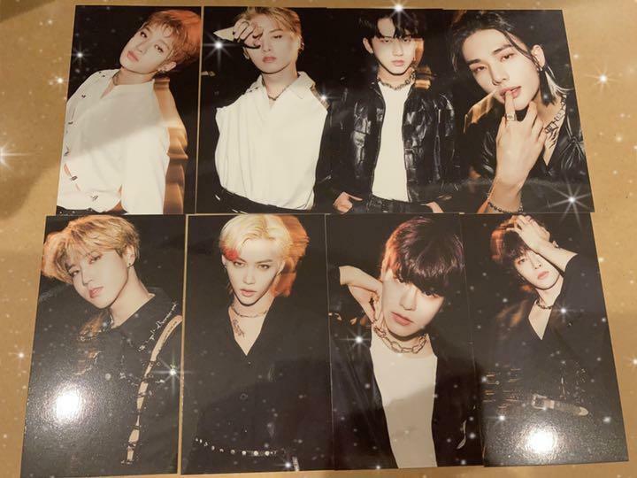 Stray Kids Scars / Thunderous Official 8 Photocards Normal set Photo card PC