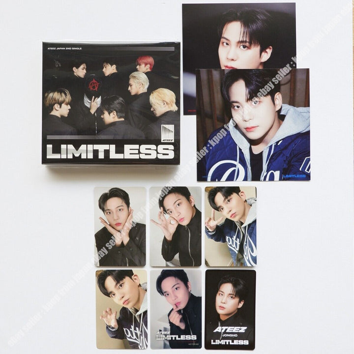 JONGHO LIMITLESS ATINY ver. CD + Photocard set Tower records HMV POB