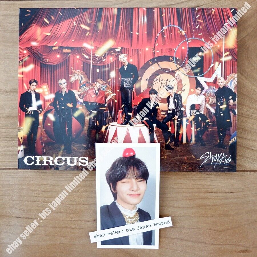 Stray Kids I.N CIRCUS Official A ver. CD + Photocard set maniac PC