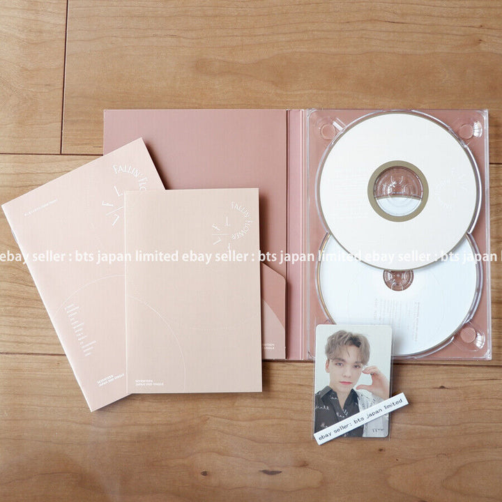 SEVENTEEN VERNON FALLIN' FLOWER FAN CLUB CARAT Ver. CD + Blu-ray + Photo card