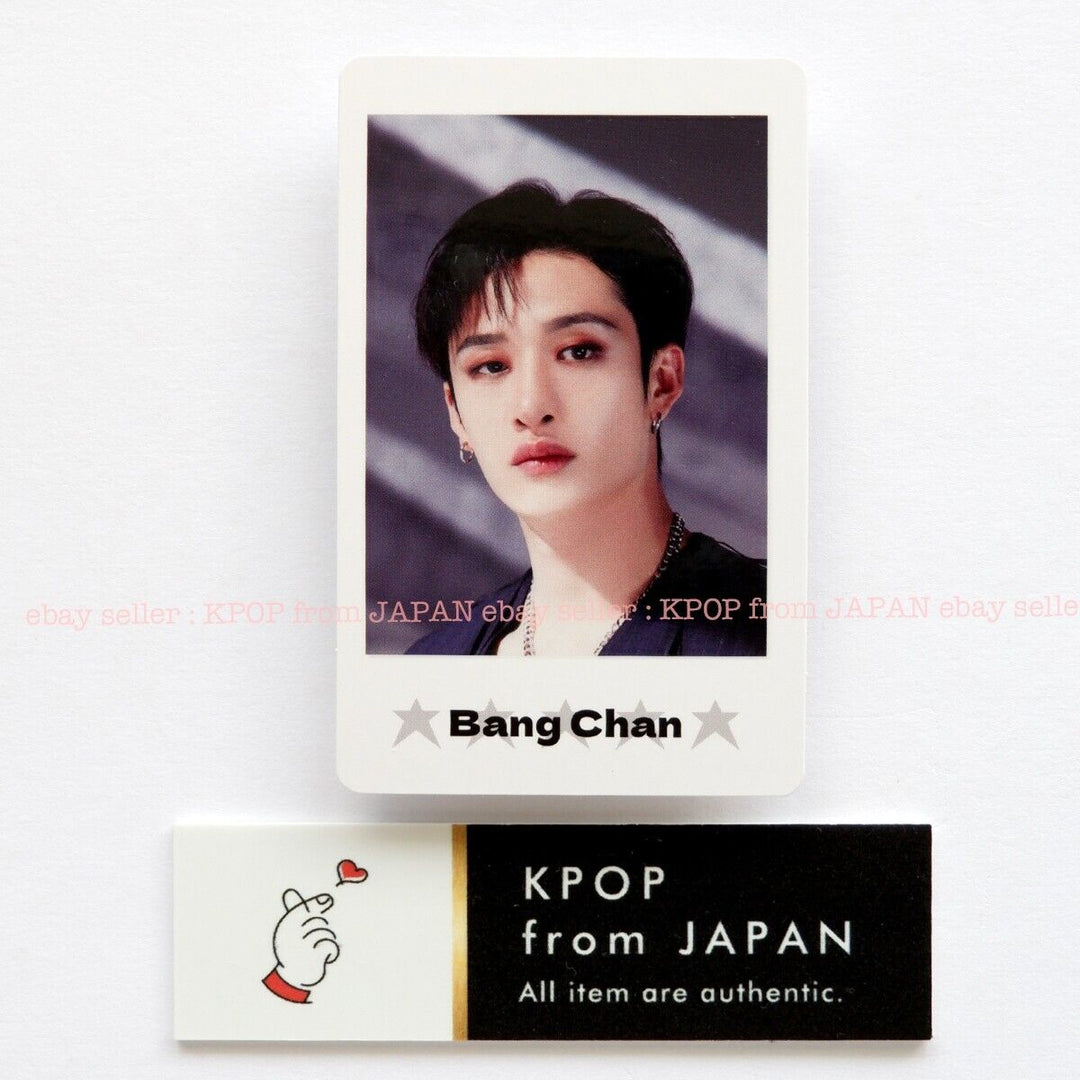 Bang chan Stray kids 5star Dome Tour ver. JYP POPUP ver. Official photocard set