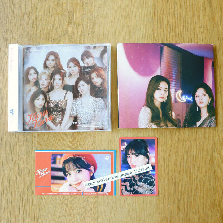 TWICE Kura Kura Momo Official ONCE ver. + IC sticker + Photo card set