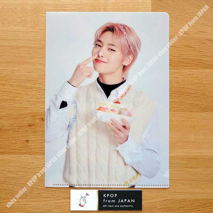 Stray Kids Family mart clear file 8pcs set Felix Lee Know Hyunjin Han Bang Chan