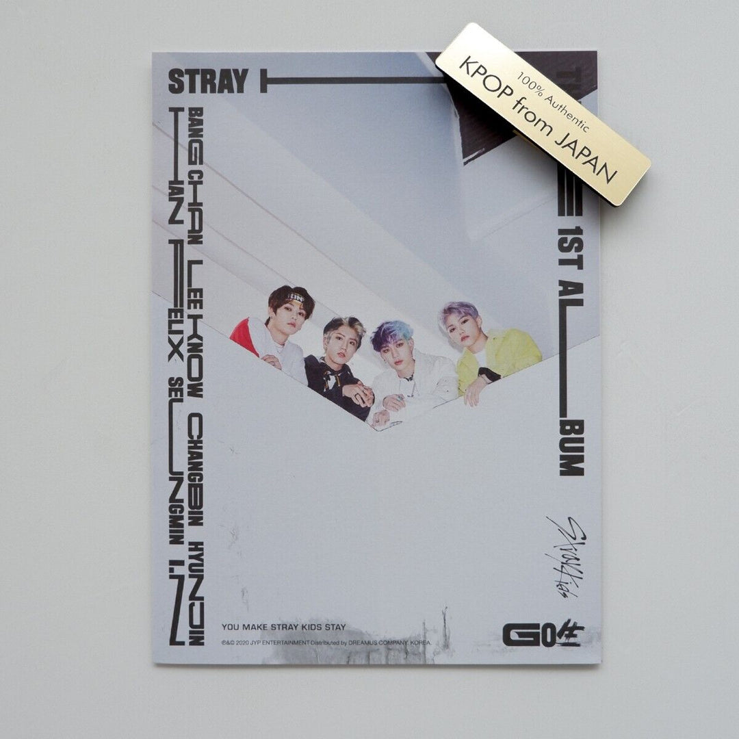 Stray Kids Go Live Limited + 3 Standard Set + 2lyrics card + Photocard Album