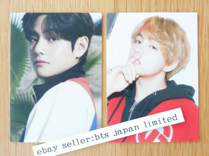 BTS V BTS, THE BEST FC edition Official 2 Photo cards ONLY PC Fan club