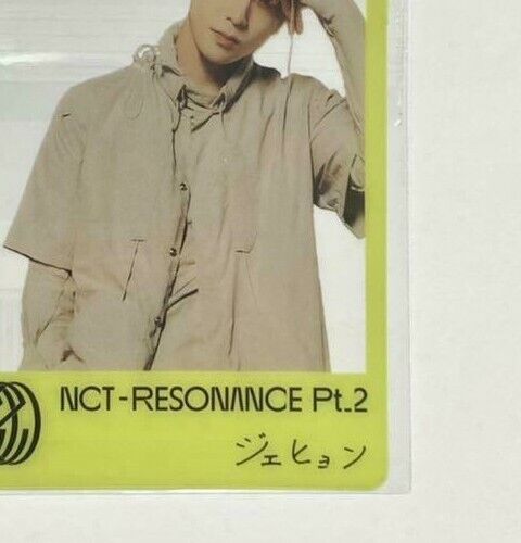 NCT2020 RESONANCE pt.2 Jaehyun Japón Tarjeta de foto transparente de beneficio oficial mu-mo