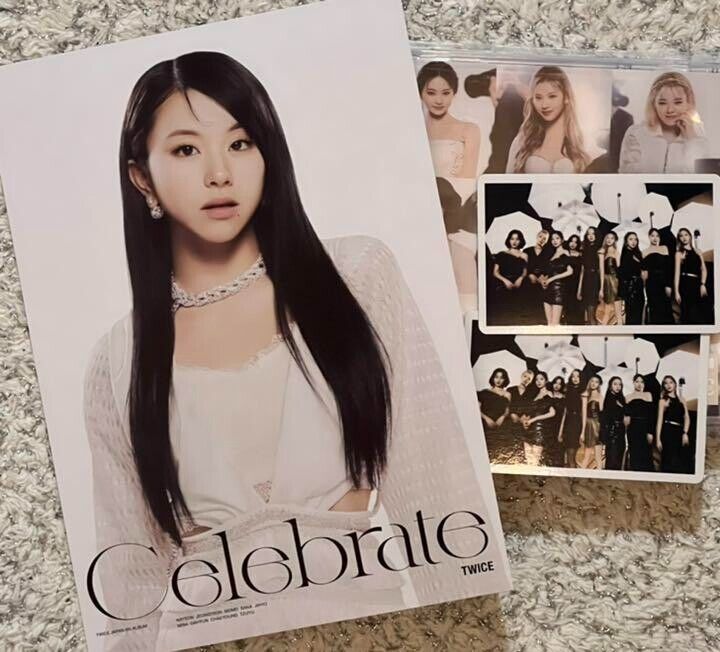 TWICE Celebra CHAEYOUNG ONCE JAPAN ver. + Postal Oficial + 2 Photocards 