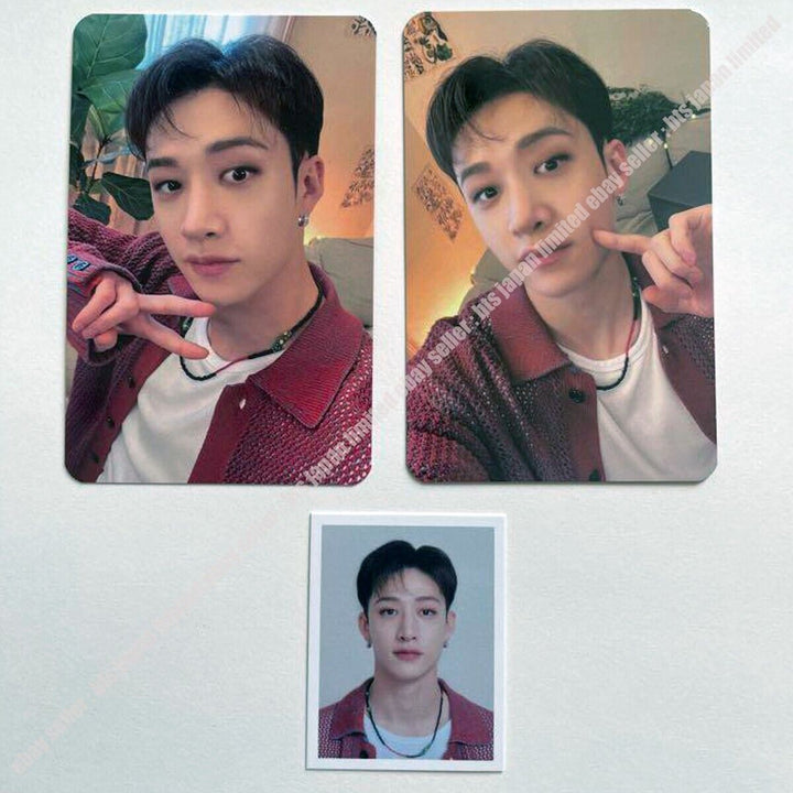 Bang chan Stray kids Official Photocard Fanclub STAY 3rd Membership Welcome Kit