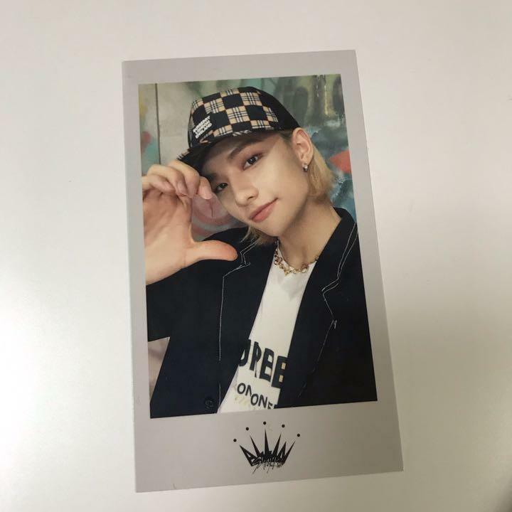 STRAY KIDS ALL IN First Press Limited C Ver. + Hyunjin C Ver. Photo card PC